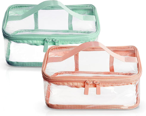Travel Toiletry Bag, Waterproof, 2 Pack...