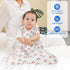 PHF 100% Muslin Cotton Baby Sleep Sacks, 0-6 Months Sleep Sack with 2-Way Zipper, 2 Pack Cooling 0.5 TOG Breathable Small Size Sleeveless Baby Wea...