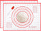 Silicone Pastry Mat 2 Pack Non Stick Baking Mat with Measuremenst 16" x 12" Small Non Slip Silicone Baking Mat for Fondant/Rolling Dough/Pie Crust...