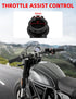 Amazicha Black 1” Motorcycle Hand Grips Handlebar Grips Compatible for Harley Sportster Touring Honda Kawasaki Suzuki Yamaha Bobber Chopper...