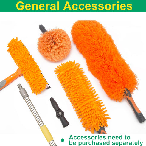 Extension Pole, 3 Feet to 4 Feet Multi-Purpose Spliced Extension Rod Spider Brush and Pole Outdoor Spray Paint Roller Cleaning Extension Pole and ...