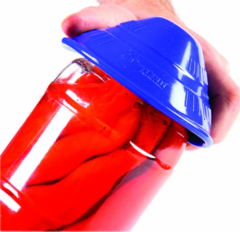 Dycem Non-Slip Cone Jar Opener, 4, 1/2" Diameter, Blue...