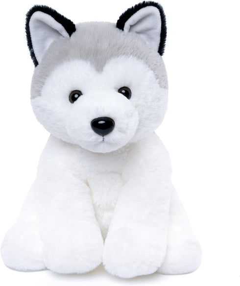 Siberische Husky Stuffed Animals, Puppy Stuffed Dogs Alaskan Malamute Plush Toys for Kids Girls Boys Baby Birthday Bedtime, 12 inches...