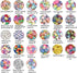 AUSTY 1042 Pcs DIY Bracelet Letter Beads Alphabet Beads Kit Bracelet Beads for Jewelry Making with Cord...