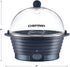 Chefman Electric Egg Cooker Boiler, Rapid Poacher, Food & Vegetable Steamer, Quickly Makes Up To 6, Hard, Medium or Soft Boiled, Poaching/Omelet T...