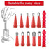 Caulk Cap Caulk Sealer Saver Caulking Tube Covers Caulk Finishing Tool Universal Caulking Caps for Sealing and Preserving (100)...