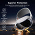 Compatible with Apple Vision Pro Case TPU Protective Cover Case for Vision Pro VR Headset 2024 Accessories?Transparent&Crystal Clear?......