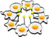 8pcs Set Fried Egg Rings Molds Non Stick for Griddle Pan, Egg Shaper Pancake Maker with Handle, Stainless Steel Egg Form for Frying Cooking...