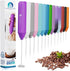 Powerful Milk Frother Handheld Foam Maker, Mini Whisk Drink Mixer for Coffee, Cappuccino, Latte, Matcha, Hot Chocolate, No Stand, Dark Orchid...