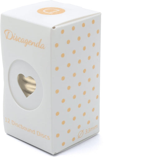Discagenda Discbound Discs (Gold, 12 Piece 1.3in)...