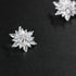 Jerler 4 Pcs Zircon Sliver Rhinestone Buttons Crystal Embellishments Sew on Clothing Buttons for Decoration and DIY...