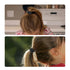 120 Pcs Baby Hair Ties, Cotton Toddler Hair Ties for Girls and Kids, Small Seamless Hair Bands Elastic Ponytail Holders(Black)...