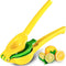 Simple Craft Premium Metal 2-in-1 Lemon Squeezer Sturdy Max Extraction Hand Juicer Lemon Squeezer - Easy to Clean Manual Citrus Juicer - Easy-Use ...
