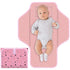 Baby Portable Diaper Changing Pad, Foldable Travel Diapering Changing Mat with Built-in Pillow, Waterproof Compact Changing Pad for Newborn Baby C...