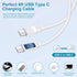 Galaxy S24 Ultra/S23+ Charger,20W USB C Charging Block for Google Pixel Fold,8 Pro,7 Pro,7a,6 Pro,8;USB Type-C Brick with 6FT Type C Cable for Sam...