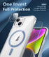 FNTCASE for iPhone 14 Phone Case: iPhone 13 Phone Clear Case Magnetic Military Grade Drop Protection Anti Yellowing Cell Phone Cover- Rugged Shock...