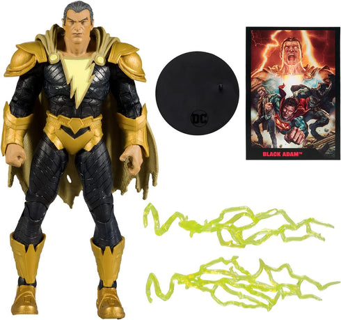 McFarlane Toys - DC Direct 7IN Figure with Comic - Black ADAM WV1 - Black ADAM...