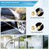 Yiliaw High Pressure Power Washer Wand Extendable Hydro Jet Water Hose Nozzle Flexible Watering Sprayer Cleaning Tool for Garden Gutter Patio Car ...