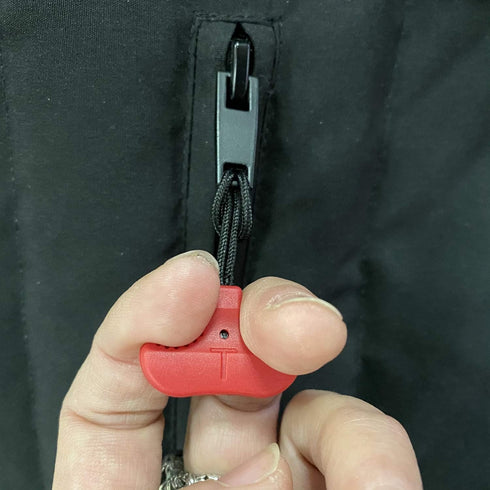 BJA 30 Pcs Heavy Duty Zipper Pulls - Extension Replacement for Tactical Bags, Backpacks, Pants, Water Sport Gear, Shoes...