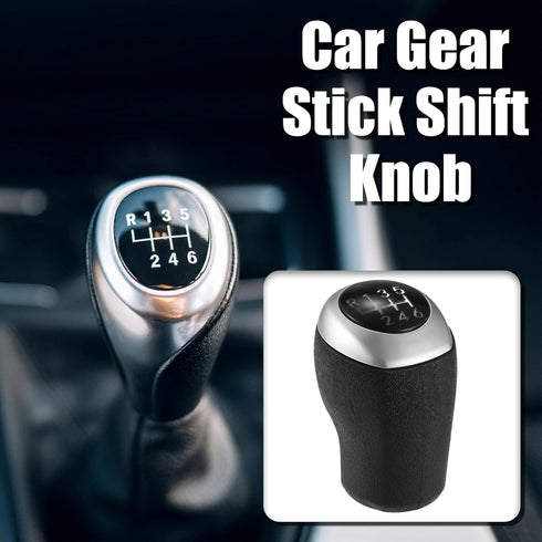 ACROPIX Car Manual Gear Shift Knob 6 Speed Fit for Hyundai Elantra GT Accent Solaris Avante MD I30 MT - Pack of 1 Black...