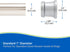 Kenney KN609C/18 Twist & Fit No Tools Camlock Tension Easy Install Shower Curtain Rod with Non-Slip, On-Scratch Ends, 42-72" Adjustable Length, Br...
