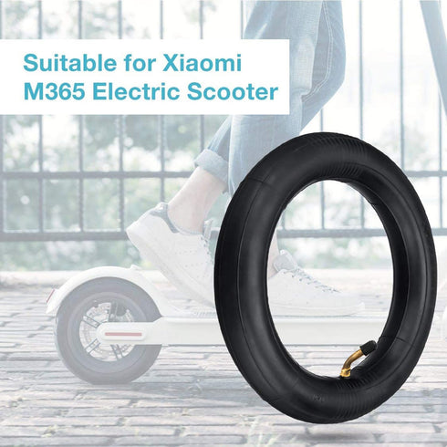 2 Pack Scooter Inner Tyre Replacement for Xiaomi M365 10 Inch Balancing Electric Scooter Wheel Inner Tubes Thick Pneumatic Wheels Inner Tires for ...