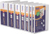 QuickFit View Binder, 1 Inch, Angle D Ring, White (87010)...