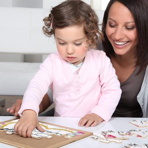 Flower Girl Puzzle Game, Cute We Can't Say I Do without You, Flower Girl, Puzzle Game for Children, Weddings, Bridesmaids, Adults, Families, Parti...