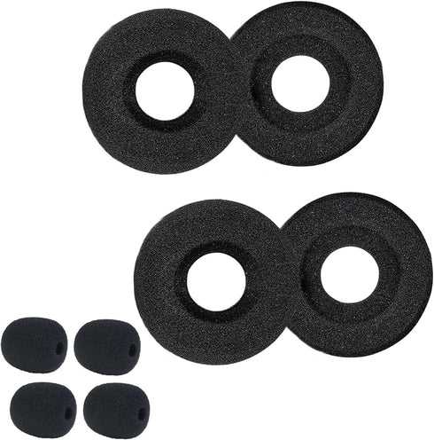 Replacement Ear Cushions for Plantronics Headset, Foam Ear Pads Compatible with Plantronics Blackwire C320 3210 3220 3320 3225 HW251N HW261N HW510...