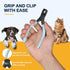 BEZOX Professional Pet Nail Clippers, Premium Sharp & Safe Pets' Paw Trimmer for Large Dogs and Small Animals, Soft Grip Cat Claw Cutter with Buil...