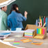 675 Pages Multicolor Sticky Notes Set with 2 Stimulating Card for Students Back to School Memo Cube with Pencil Case for Office School Bible Home...