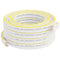 16AWG Speaker Wire 25 FT, 16/2 Gauge Audio Speaker Wire, for Car Speakers Stereo, Home Theater, Automotive Wire, White Jacket with Yellow Polarity...