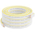 16AWG Speaker Wire 25 FT, 16/2 Gauge Audio Speaker Wire, for Car Speakers Stereo, Home Theater, Automotive Wire, White Jacket with Yellow Polarity...
