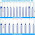 41Pcs Terminal Removal Tool Kit, Upgraded Blue Pin Removal Tool Kit, Electrical Connector Pin Removal Tool Kit, Pin Extractor Tool Set, Wire Termi...
