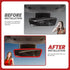 Car Rear View Mirror Silicone Protector Cover, Compatible with Model 3/Y, Auto Interior Mirror Decoration Frame, Car Accessories (Red)...