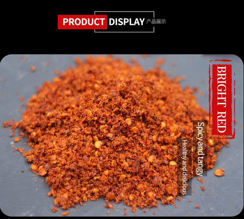 HaoBase Chinese chili dipping powder 3.52 oz/100g, szechuan HotPot/BBQ red chilli powder Spicy seasoning...