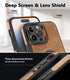 Classy Design Luxury Leather Phone Case for iPhone 15 Pro Max Non-Slip Grip Full Body Ultra Slim Protective Case (2023,6.7”) (Brown)...