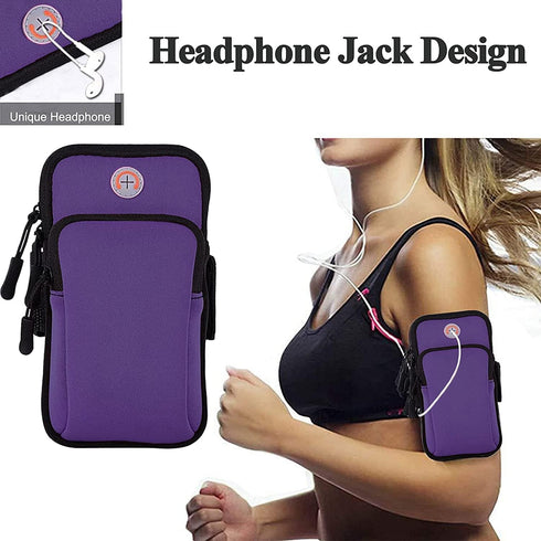 2Pack Armband Cell Phone Holder for Running Women Men Kids,iPhone 16 16e 15 14 13 12 11 Pro Max Xs Xr X Plus Galaxy Ultra Z FE Edge S25 S24 S23 S2...