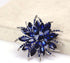 Flower Brooches for Women Brides Created Crystal Brooch | Flower Pins for Clothes | Bouquet Brooches Flower Pin | Brooches for Women Dress | Jewel...