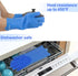 Pet Grooming Gloves, Yintoper Dog Washing Gloves with High-Density Teeth, Heat Resistant Silicone Cat Hair Remover with Enhanced Five Finger Desig...