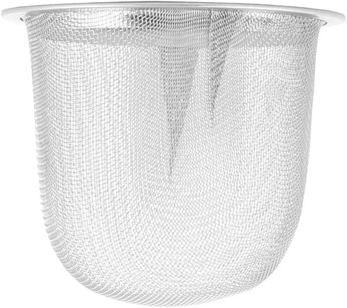 uxcell Stainless Steel Tea Leaf Spice Round Wire Mesh Teapot Filter Strainer 60mm Dia 50mm Depth 8pcs...
