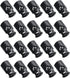 30 Pcs Plastic Drawstring Toggle Spring Stop Single Hole String Cord Locks for Lanyard, Luggage, Clothing, Backpack, Sportwear, Shoelace, Tent...