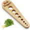 Herb Stripper Wooden Vegetable Leaf Remover Rustic Safe Kitchen Tool Cooking Gifts for Chefs and Housewives (Wooden)...
