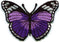 Butterfly insect boho hippie retro love peace embroidered applique iron-on patch new...