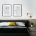 Erfoni Black and White Peel and Stick Wallpaper Modern Herringbone Contact Paper Bathroom 17.7inch x 78.7inch Geometric Removable Wall Paper Peel ...