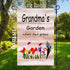 FANDEER Grandma's Garden Garden Flags Decorative Outdoor Flags Simple and Light 12 X 18 Inches Double Sided...