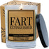 Cedar Crate Market Fart Extinguisher, Kraft Label Scented Soy Candle, Funny and Sassy Decorative Candles, Bamboo, Cypress, Musk, 10 Oz. Glass Jar ...