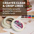 3 Pack White Artist Tape - Masking Artists Tape for Drafting Art Watercolor Painting Canvas Framing - Acid Free 0.6inch Wide 540FT Long Total...