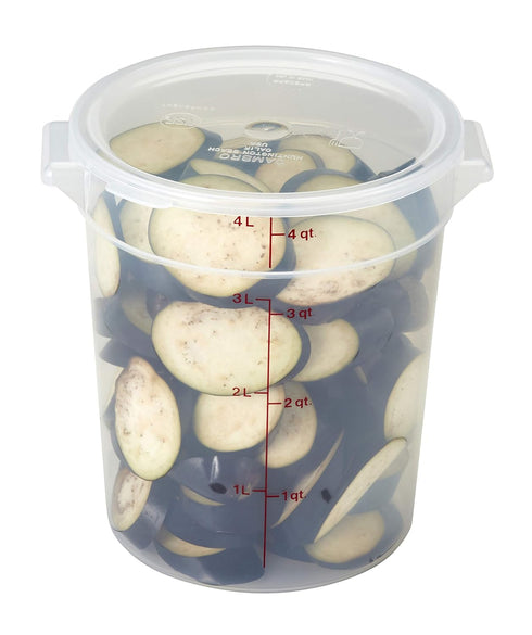 Cambro (RFSC2PP190) Cover for 2 & 4 qt Round Plastic Containers...