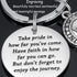 Kivosliviz Navy Keychain Gifts for Men In Military Deployment BF Graduation Inspirational Us Navy Keychain...